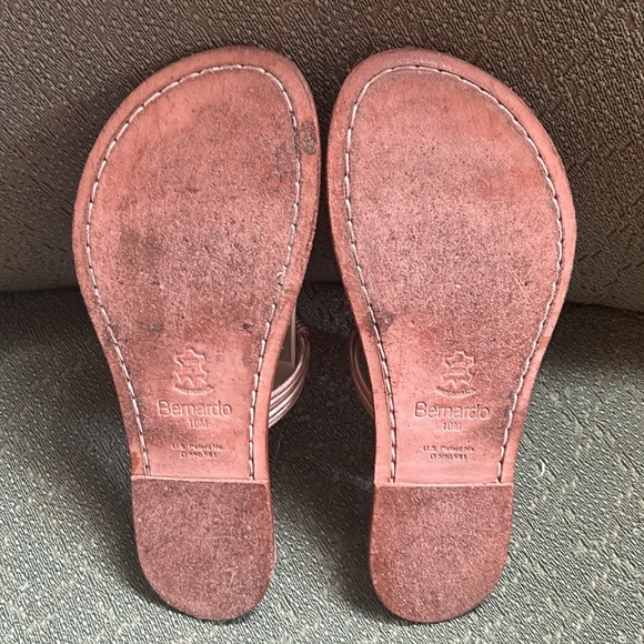 Bernardo silver rhinestone sandals - Picture 3 of 5